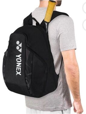Yonex Pro Backpack M 92212M for Rackets (Tennis, Badminton, Racketball) Black